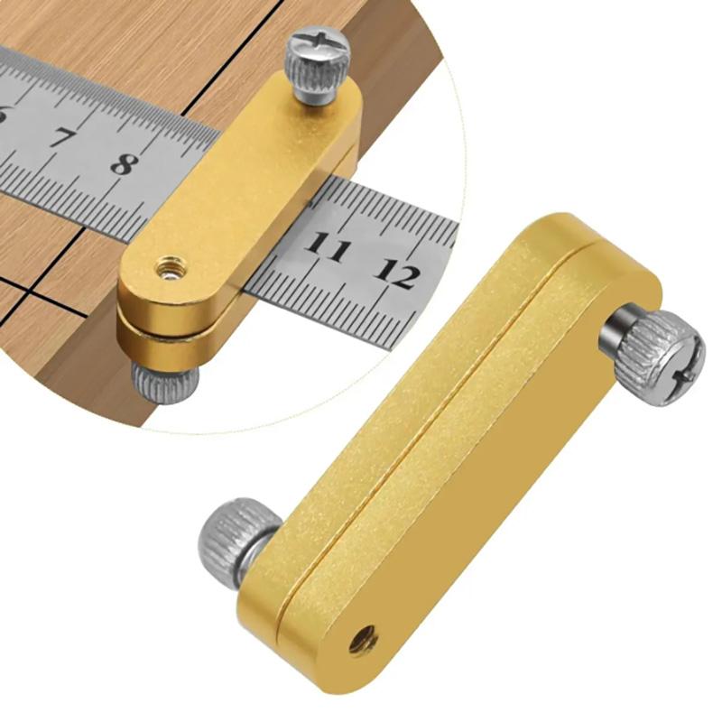 Стальная линейка, блок позиционирования, угол, разметочный линейный калибр для локатора линейки, деревообрабатывающие измерительные инструменты для разметки