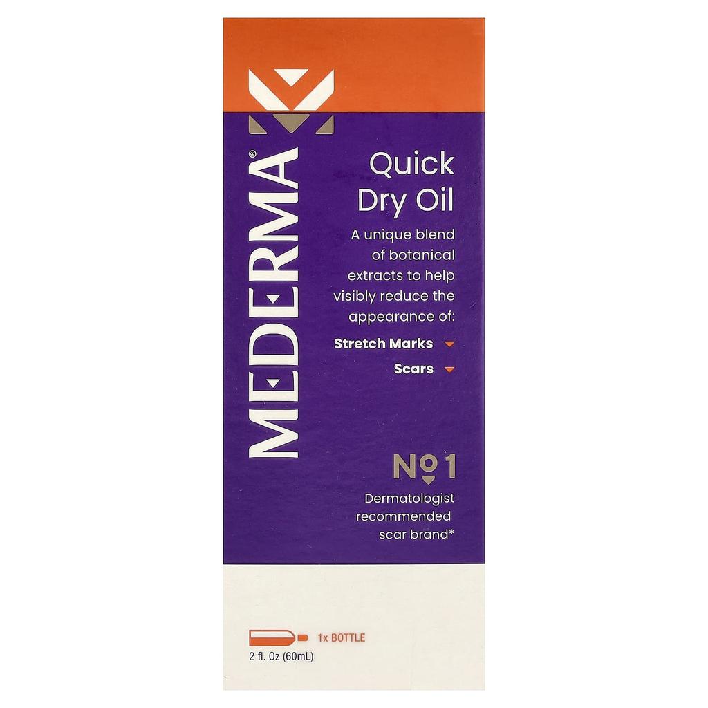 Mederma Быстросохнущее масло, 60 мл (2 жидких унции)