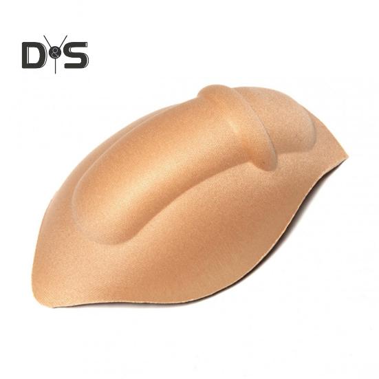 Мужское нижнее белье Push Up Cup Pad Fuller Look Нижнее белье Pouch Bulge Enlarge Губка Pad для плавок Повседневная одежда Спортивные мужские боксеры Bulge Enhancement