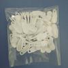 50 Pcs Plastic Curtain Track Clips Durable Drapery Hooks Easy To Use Curtain Accessories  Bedroom