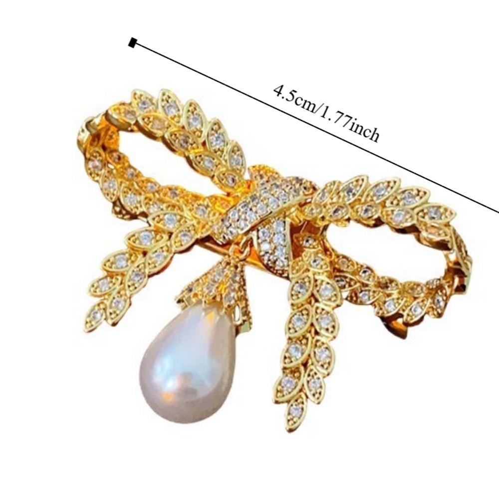 Full Rhinestone Rhinestone Butterfly Brooch Korean Style Alloy Suit Collar Pin Badge Jewelry Accessories Rhinestone Brooch Girls