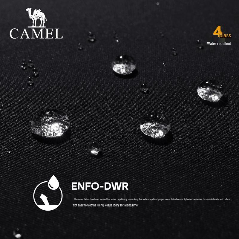 CAMEL Unisex Winter Hooded Down Parka