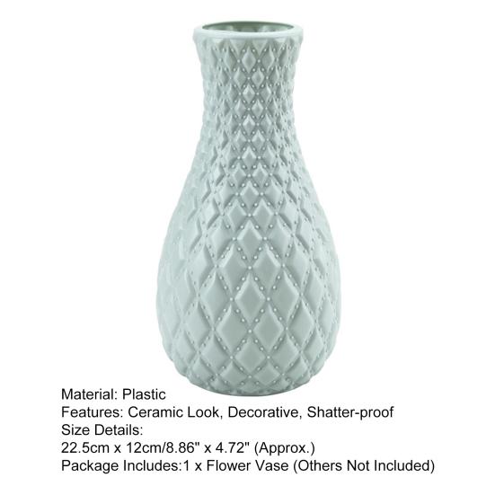 Ваза для цветов. Изысканная керамическая центральная часть. Портативная ваза в скандинавском стиле для дома.