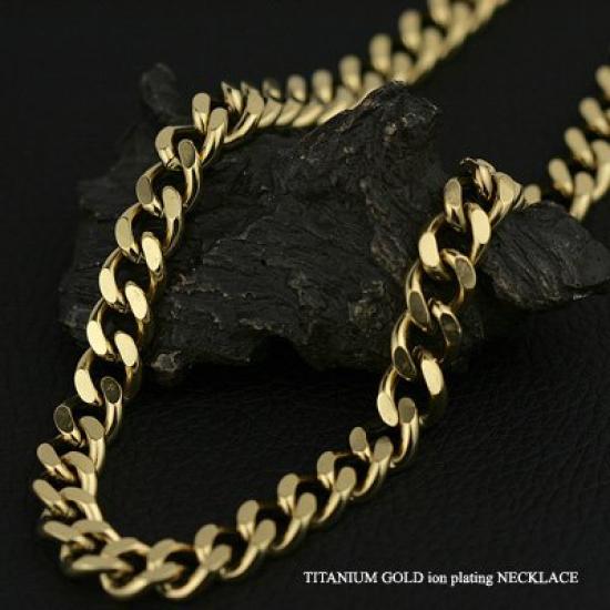 Титановое ожерелье типа Kihei шириной 50 см Ожерелье TITAN 50 см 9,3 мм (IP обработан)