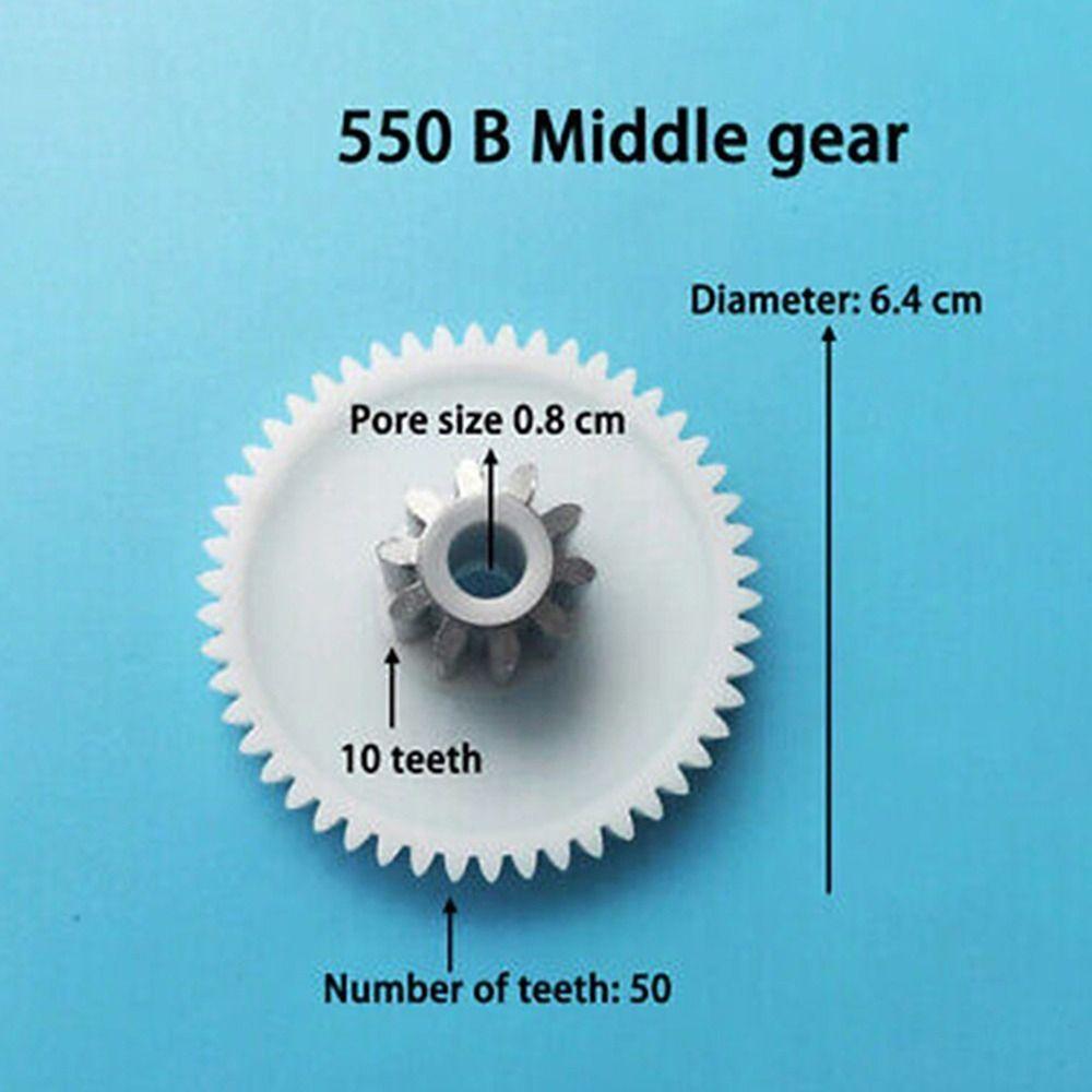1 шт. S/M/L 390/550 редукторная шестерня пластиковая аксессуары для радиоуправляемых игрушек новая шестерня для электрической коляски