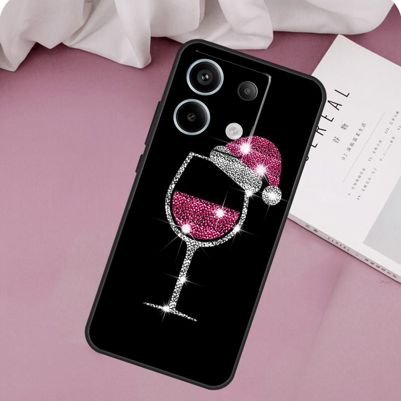 Чехол-футляр для кофейной винной чашки для Xiaomi Redmi Note 14 13 12 11 10 9 15 Pro Plus Redmi 15 14C 10C 12C 13C 15C
