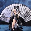 Yosuga No Sora Касугано Сора Аниме Модель В стиле кимоно С складным веером Настольное коллекционное украшение Для аниме-отаку Игрушка Подарок