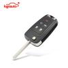 kigoauto Remote Key Case Shell 5 Button Flip Key Fob Replacement Case for Buick LaCrosse GL8 Chevrolet Volt 2010-2015