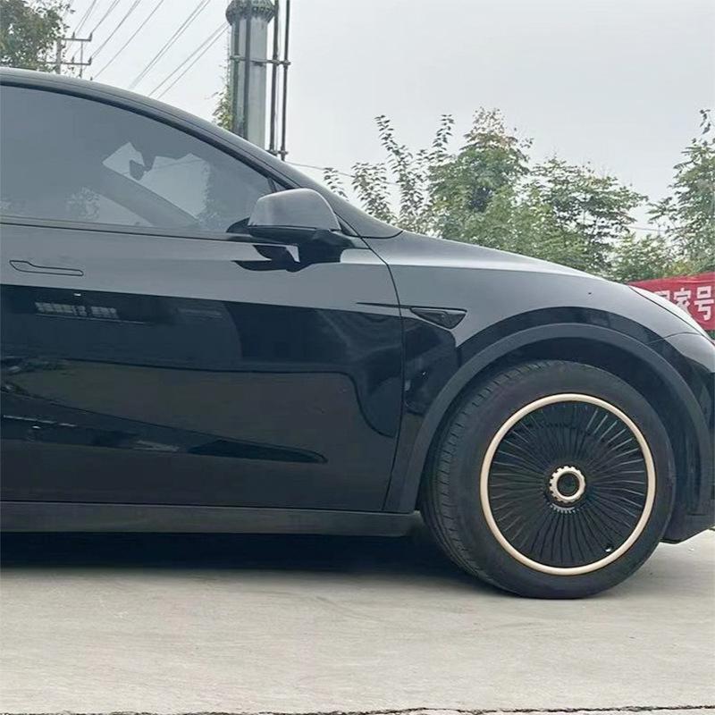 Защитные колпаки ступиц 19-дюймовых колес Tesla Model Y: Защитные чехлы от царапин, от истирания, износостойкие