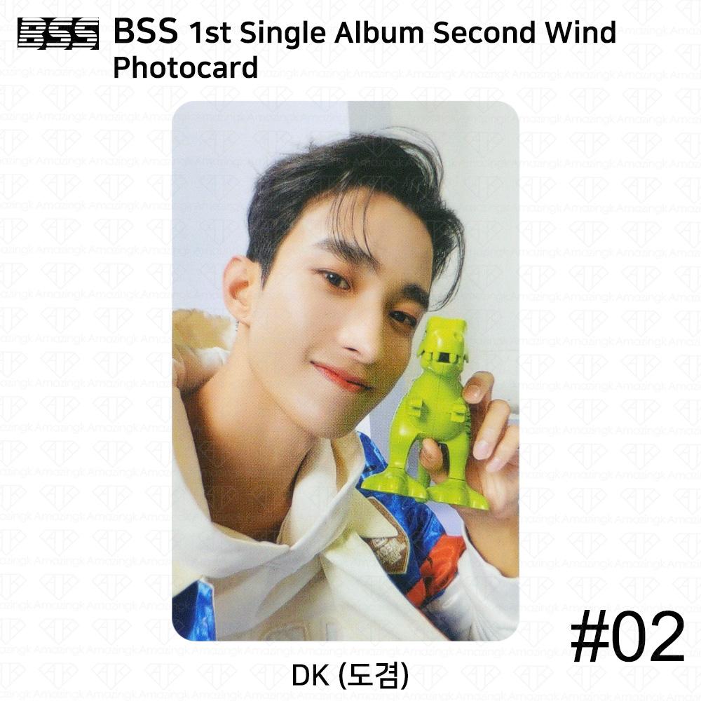 BSS of SEVENTEEN 1st Single Second Wind Фотокарта Трекер привычек BSS Card KPOP