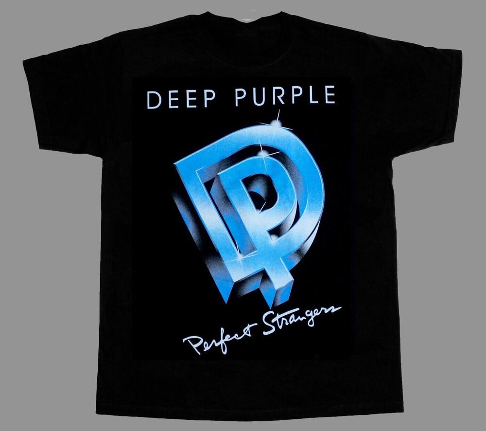 DEEP PURPLE PERFECT STRANGERS T Shirt Full Size S5XL Unisex T-Shirt