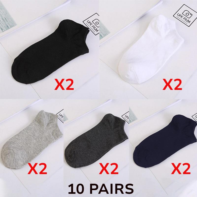 5 пар женских белых и черных носков до щиколотки, женские носки, дышащие спортивные носки, однотонные носки-лодочки, удобные полиэстеровые носки