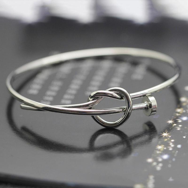 Mens Screw Bangle New Knot Hot Nail Womens Bracelet Fashion Stainless Steel Fighting Girl Ha