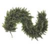 1/2Pcs 150/180/270CM Christmas Artificial Cedar Garland Simulation Norfolk Pine Needle Rattan Fake Greenery Mantle Fireplace Porch Outdoor Decoration