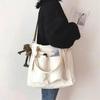 Female Simple Shoppers Bags Fashion Zipper Oxford Shoulder Handbags Waterproof Large Capacity Women's Crossbody Tote Bags