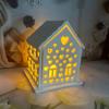 Epoxy Candlestick Silicone Mold Candle Base Mould Heart House Candle Stand Molds Ornaments Home Decorations Mould