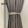 Daisy Metal Curtain Clip Buckle, with High-Elastic Spring Holdbacks, Simple Style No-Drill Renters Friendly Buckle Clip, for Home Decor And