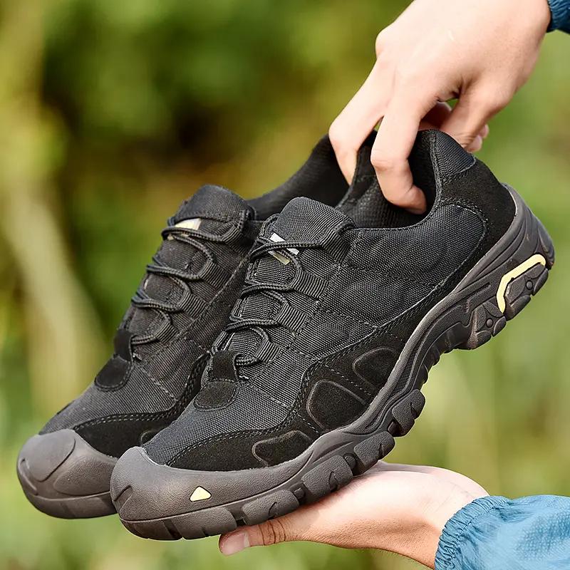 Мужская уличная обувь для хайкинга, нескользящая обувь для треккинга, кроссовки, большой размер 39-46