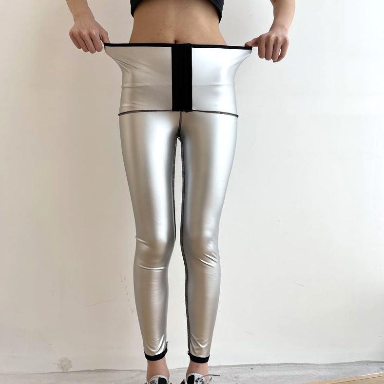 Women Tummy Pants Body Pants Sauna Shapers Sweat Sauna Effect Slimming Pants
