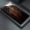 Изысканный роскошный Чехол для телефона Премиум-класс Стеклянный Чехол для телефона для Samsung Galaxy S26 S25 S24 S23 S22 S21 FE Ultra Plus Текстура Древесной Коры