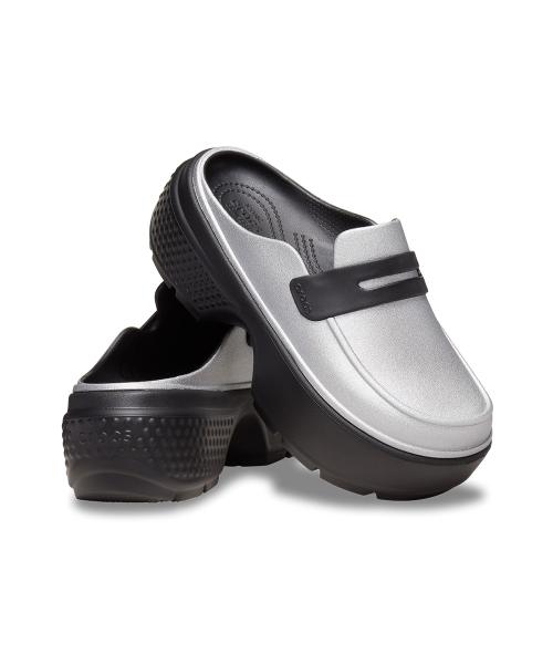 Crocs Металлический лофер Stomp Sbk 24sucl210363