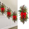 Artificial Christmas Swag Wreath Stair Home Decor