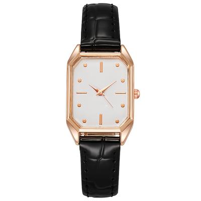 Allon Watch Мода Элегантность Темперамент Нержавеющая Сталь Изящные Женские Кварцевые Наручные Часы Черные