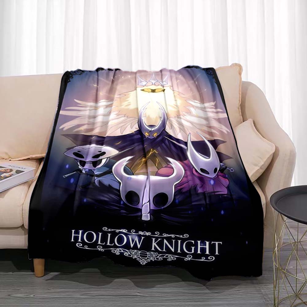Плед Knight Hollow Фланелевый Игровой Новинка Теплый Микрофибра Фланель Прочный Для Детей и Взрослых Покрывало для Путешествий Чехол для Дивана