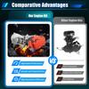 48km/h 49CC 2 Stroke Air-cooling Single Cylinder Motor Pull Start Air Filter GearFor 49cc 2-Stroke Pocket Bike Mini Dirt Bike