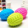 2Pcs Bite Resistant TPR Rugby,Multi-color Optional,Pet Supplies,Doggie Gnawing Molar Rubber Toy Pet Chewing Training Supplies