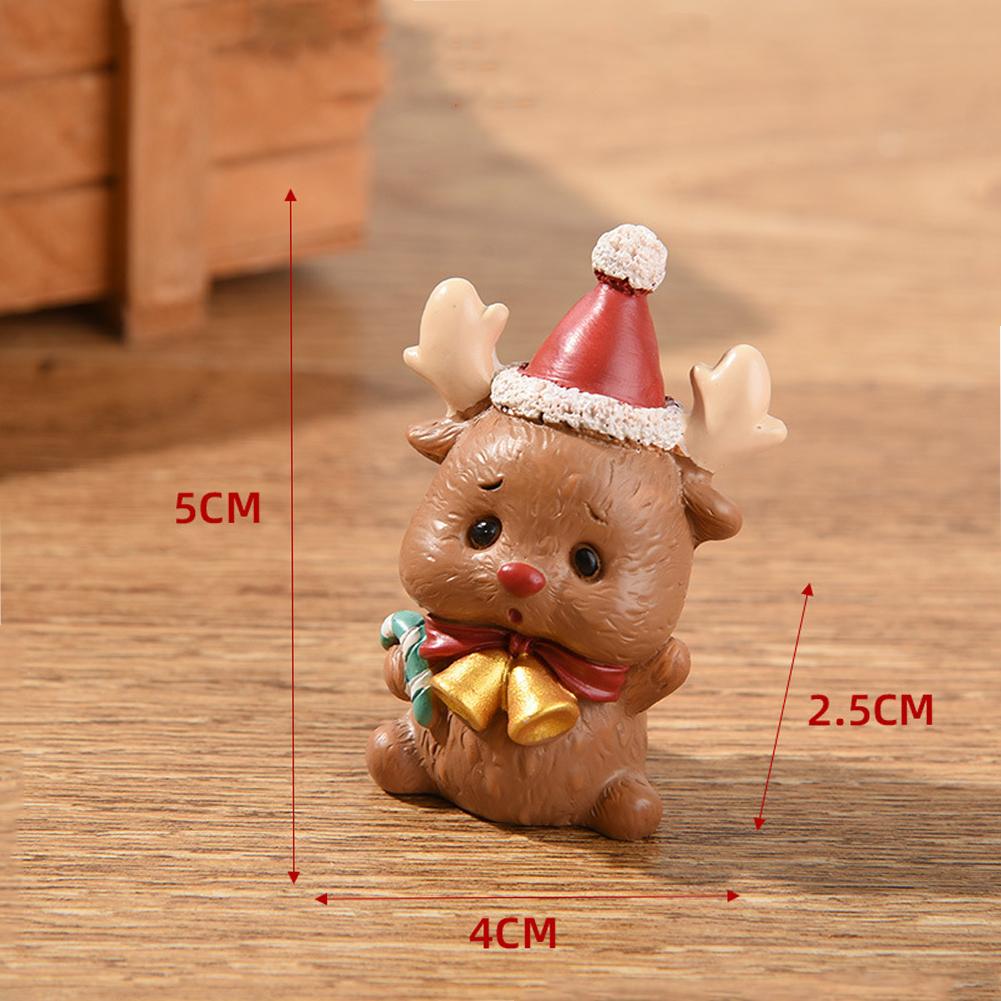 Christmas Ornaments Creative Mini Animal Shaped Christmas Tree Home Decoration