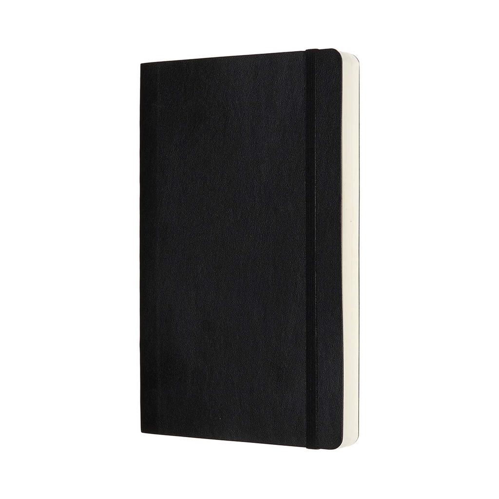 Moleskine Classic Expanded Notebook (400 Pages), Soft Cover, Dot Grid, Large Size (13cm X 21cm), Black, QP619EXP