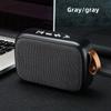 Водонепроницаемый Bluetooth-динамик, портативный беспроводной мини-аудиоплеер с поддержкой TF-карты USB для домашних вечеринок, музыкальных развлечений на открытом воздухе IPX7