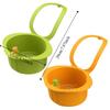 4PCS Openable Bottom Cover Sink Drain Basket Removable Kitchen Garbage Filter  Household Kitchen