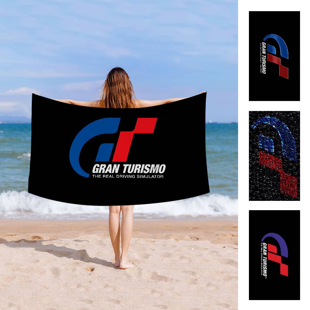 G-Gran-Turismo Полотенце для ванны из микрофибры, мягкое, хорошо впитывающее влагу, дышащее, для девочек, детей, декоративное, с рисунком, пляжное полотенце