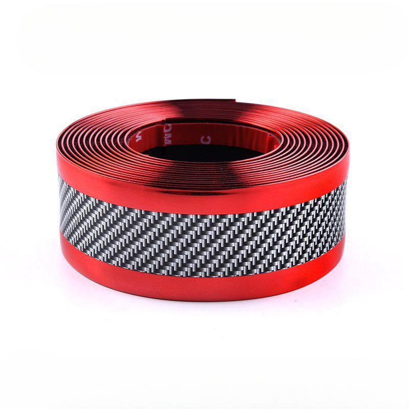 1M углеродное волокно резиновые наклейки для стайлинга автомобилей протекторы порогов товары аксессуары карбоновые пороги для автомобилей аксессуары