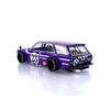Datsun Kaido 510 Wagon Carbon Fiber V1 Purple, Kaido House 1/64 Diecast Model Car, True Scale Miniature, KHMG062