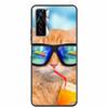 Для Tecno Camon 17 Pro Чехлы 17P 17 Мягкий ТПУ Силиконовый Чехол для Телефона для Tecno Camon 17P Задняя Крышка Бампер Fundas Camon17 CG7n Capa