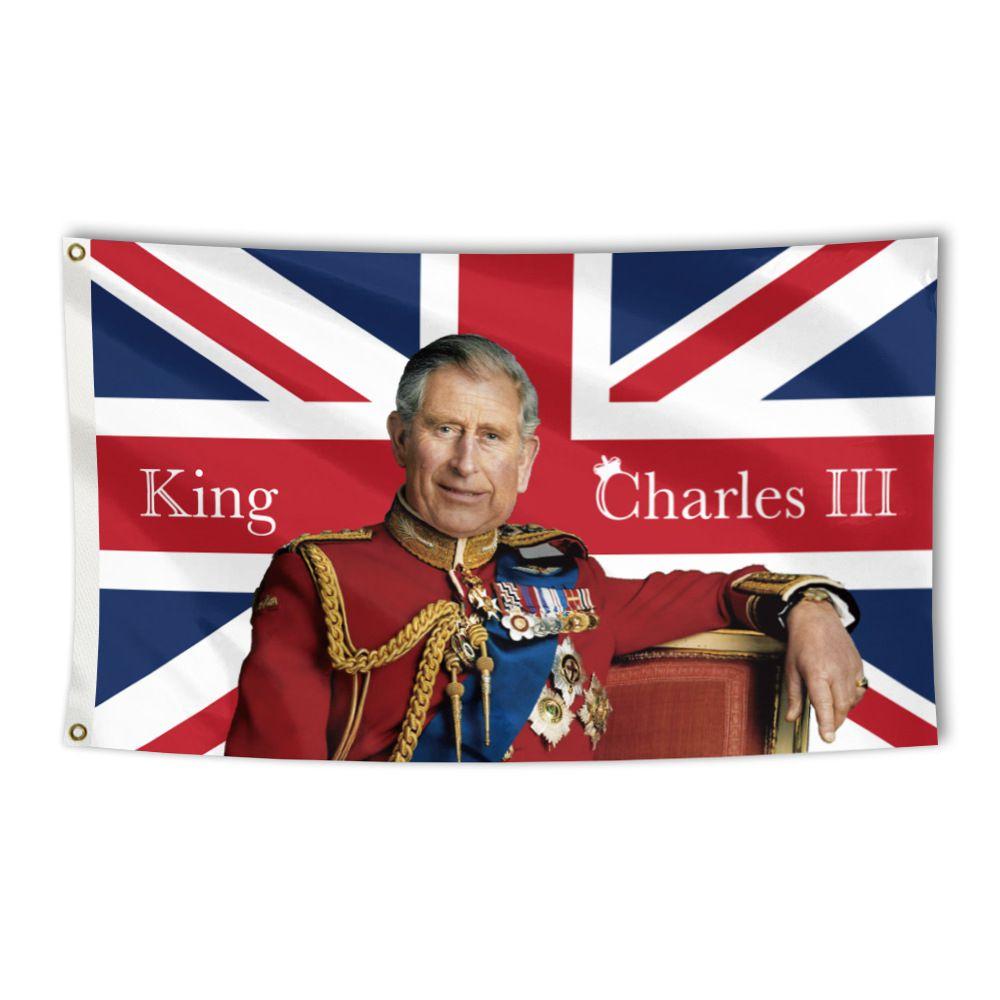 Limited Edition Britain New King Charles 111 Flag Perfect For Celebrating!