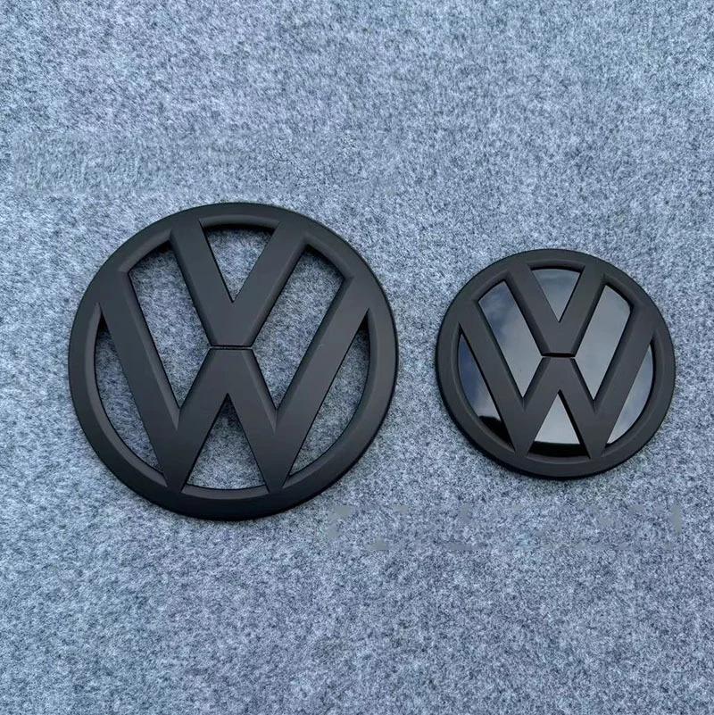 2025 Hot Volkswagen CaravelleT6 2016-2019 ABS Polished Black Replaceable Front Grille and Rear Luggage Emblem Car Accessories