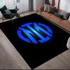 Inter Milan Home Sofa Decoration for Living Room & Bedroom, Non‑Slip Play Flannel Floor Mat for Game Room