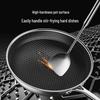 KOBACH 30cm 316L Stainless Steel Non-stick Flat Bottom Wok