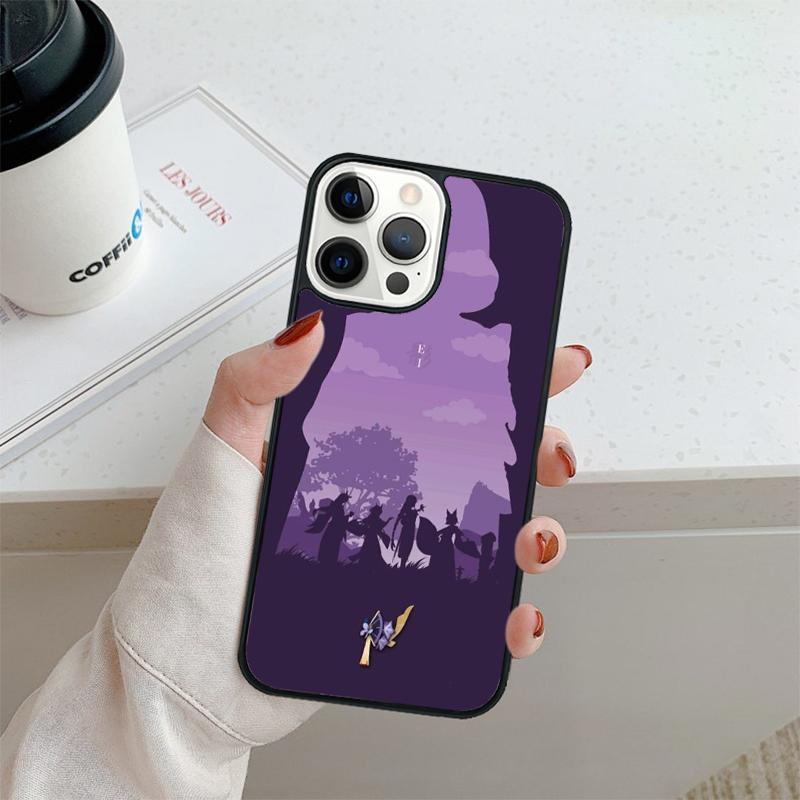 Genshin Impact RAIDENSHOGUN Phone Case For iPhone 17 Air 16 pro max 15 14 plus 12 13 Shell Cover coque