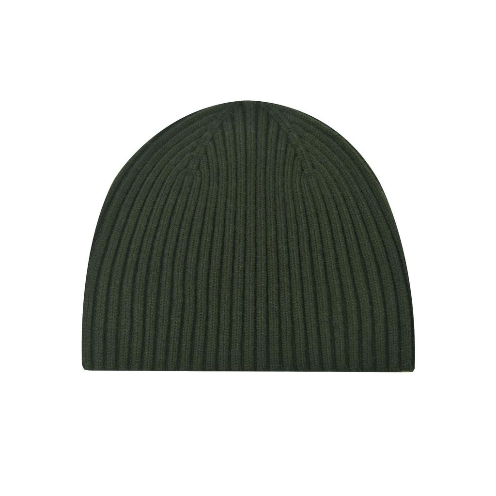 New Knitted Hat for Autumn/Winter Season Thickened Warm Cycling Ear-Warming Beanie Solid-Colour Knitted Hat