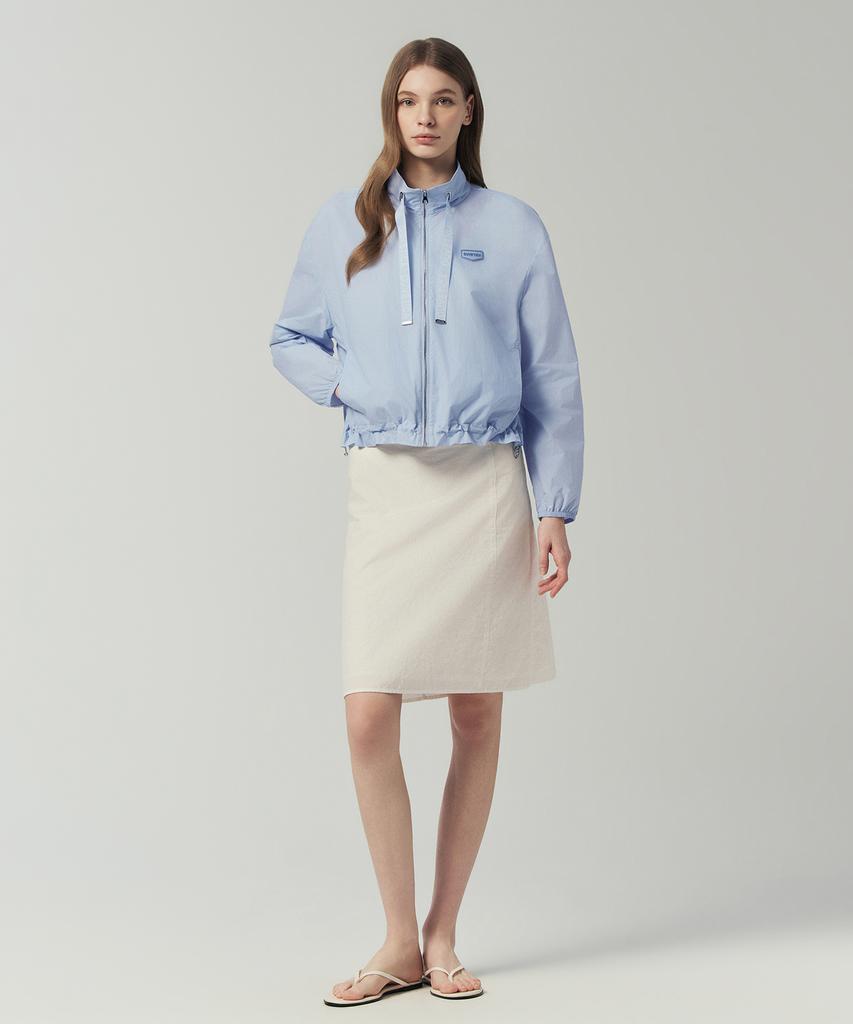 DUVETICA Annone N (Light Sky Blue) (Women'S Windproof Jacket)