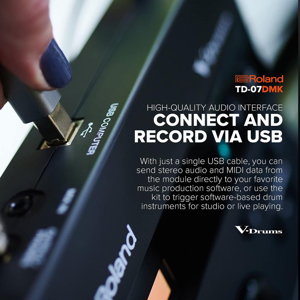 Электронная ударная установка Roland TD-07DMK (Серия TD-07)