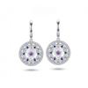 New Chinese Lotus Earrings Femininity 925 Sterling Silver Lotus Premium National Style Earrings