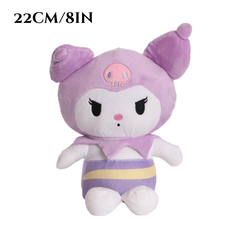 Оптовая милая мультяшная плюшевая игрушка Sanrio Kuromi, детская кукла, подарок