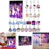 Рождественский календарь-обратный отсчет для K-pop женской группы, акриловый брелок с 24 аксессуарами, для подарка
