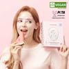 [Eve Vegan] Блестящая успокаивающая охлаждающая гидрогелевая маска-лист 10 шт./коробка